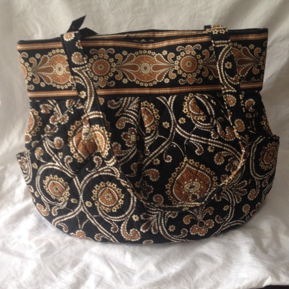 Vera Bradley 'Caffe Latte' Morgan bag