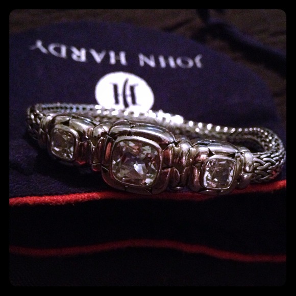 John Hardy "Kali" Triple Square Station Bracelet