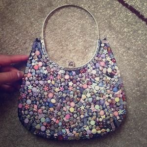 Beaded purse