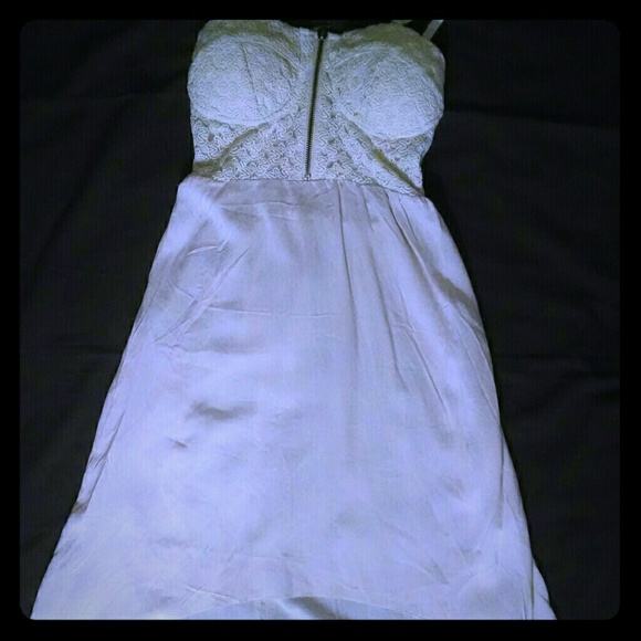 Lace top dress