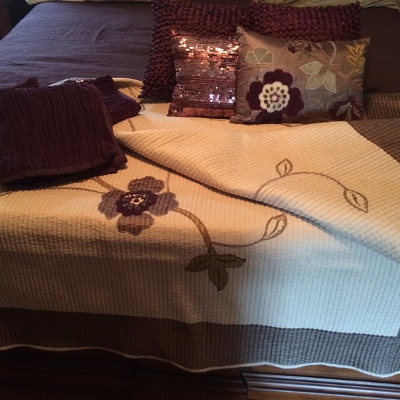 King size bedding.