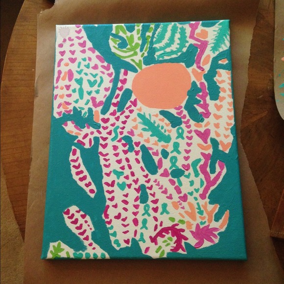 Let's get cha cha Lilly painting