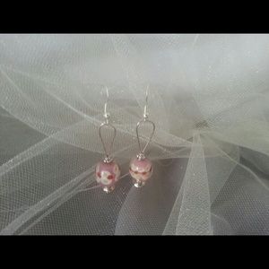 Glass earings