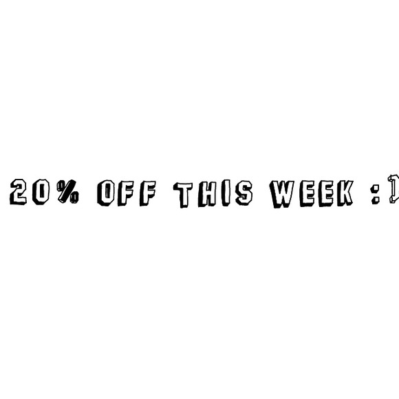 20% off everything !! - Picture 1 of 1