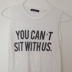 ⚠️ON HOLD⚠️YOU CAN'T SIT WITH US Muscle-Tee