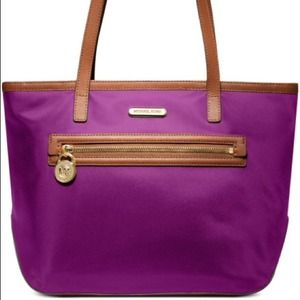 Dark pink Michael Kors Kempton Tote bag