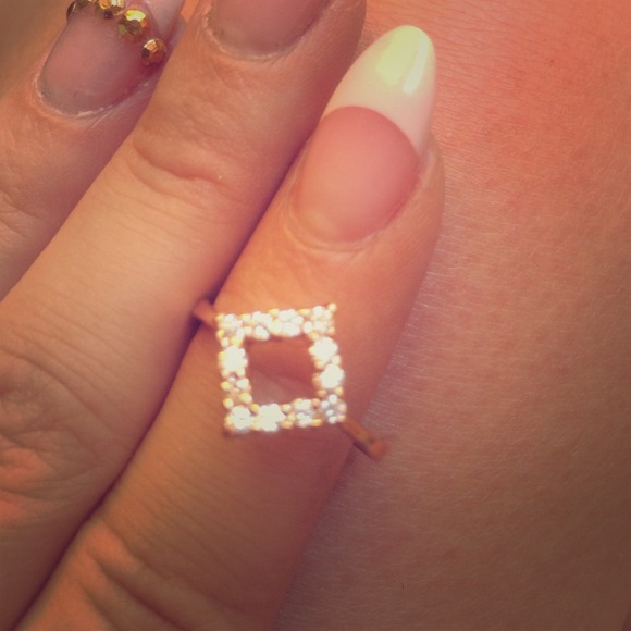 Rose gold filled ring