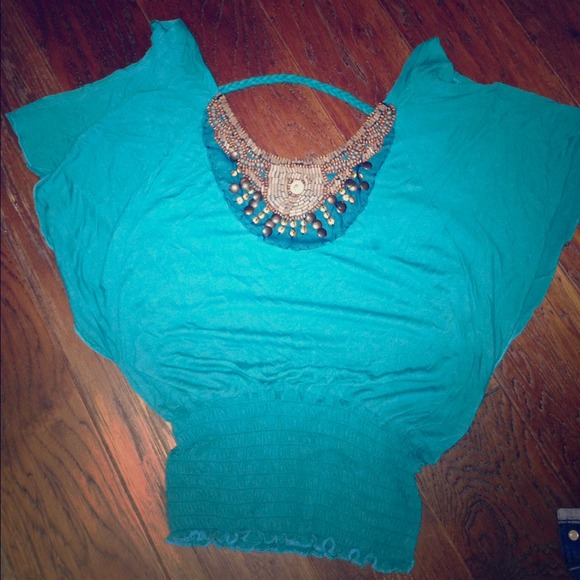 XOXO Tops - 🌞XOXO beaded top open back. So cute!!!!Size small