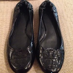Black Tory Burch flats