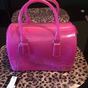 ✨✨New pink-glitterJelly handbag Alert✨✨💫