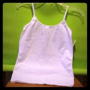New with tags!!  White tank top