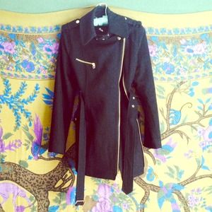 Victoria secrets wool coat (black)