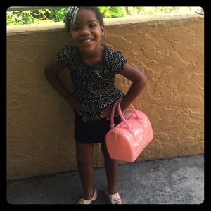 Mini jelly peach handbag 🚫On Hold🚫