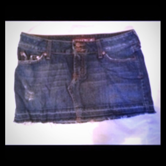 Jean skirt
