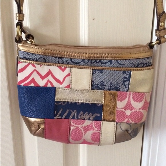 Coach long satchel!