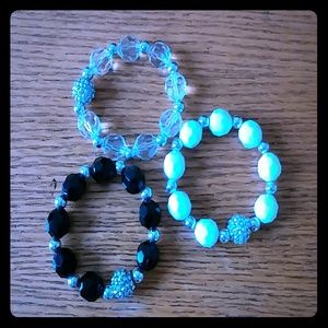 3 bracelets