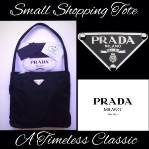 💯 Authentic Prada small city tote #B6243