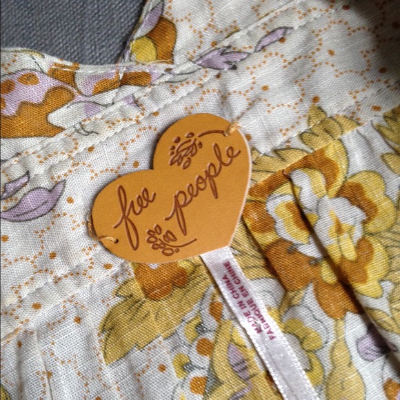 BUNDLED Free people Bohemian floral print sundress - Picture 2 of 4