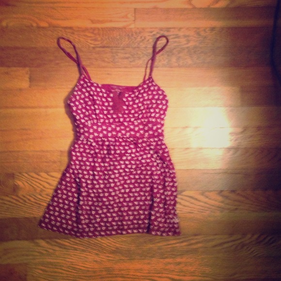 American Eagle printed babydoll tank!
