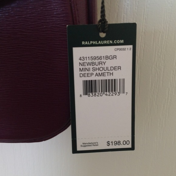 NWT Ralph Lauren cross-body bag - Picture 3 of 5