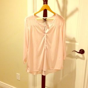 Baby Blush Pink top and navy cardigan BUNDLE