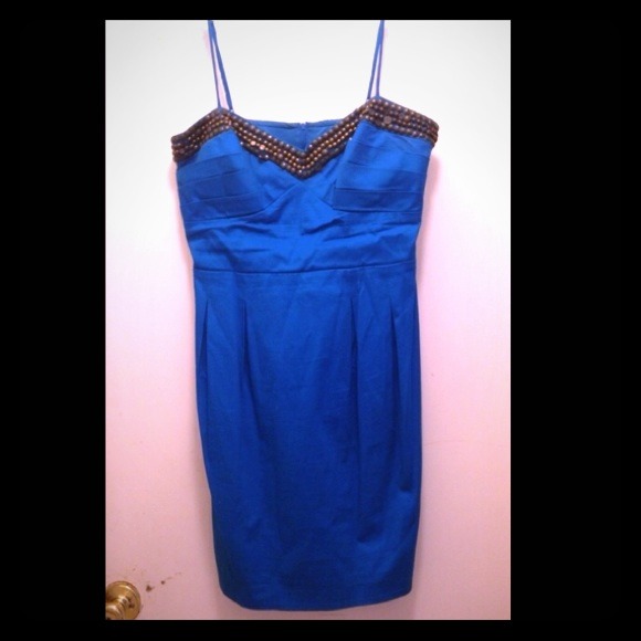 Blue dress