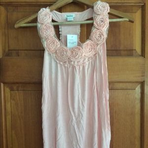 Neiman Marcus Rosette Jersey Tank