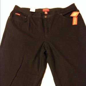 Womens black Chap jeans - size 18