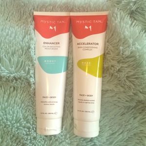 Mystic tan enhancer and accelerator!