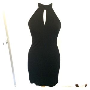 Bebe black tub dress size M