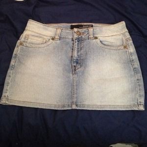 Vintage jean skirt