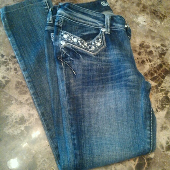 TRADED/Skinny jeansand black sandals