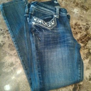 TRADED/Skinny jeansand black sandals