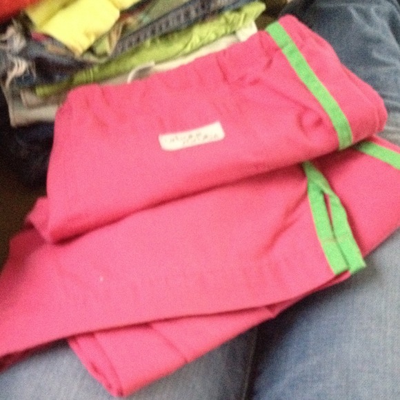 Scrub pants and top set