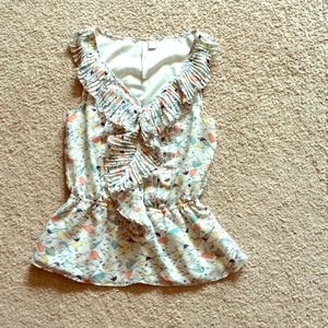 LC Ruffle Bird Shirt