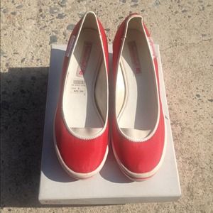 Red shoes
