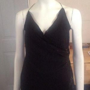 SOLD SOLD SOLD!!!!Stunning Black Tahari Dress
