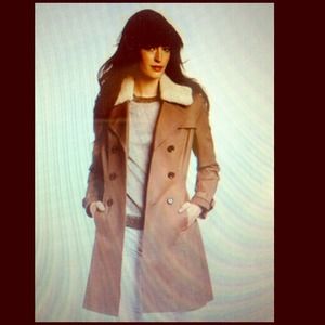 Ted Baker London brown peacoat