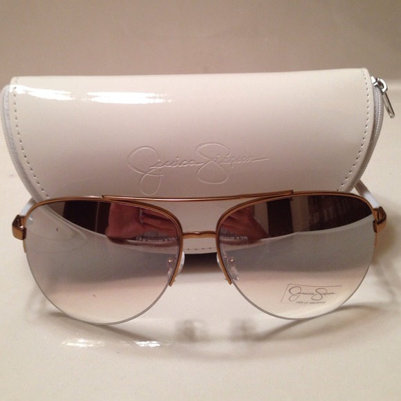 Jessica Simpson sunglasses and case
