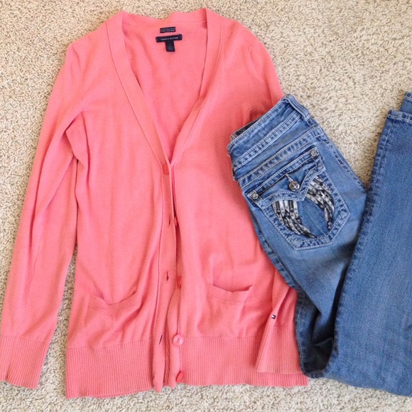 Tommy Hilfiger Pink Cardigan