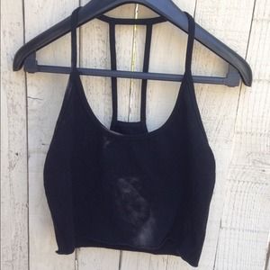 Brandy Cropped Tank