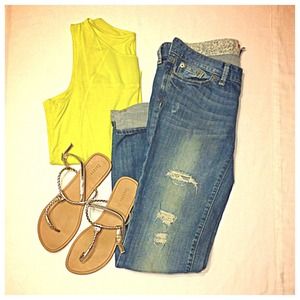 Destructed Boyfriend Jeans