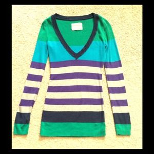 LAST CHANCE! Aeropostale Colorful Striped Sweater!