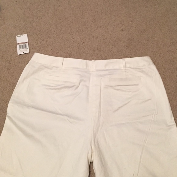 Size 12 Michael Kors white dress pants NWT - Picture 2 of 4