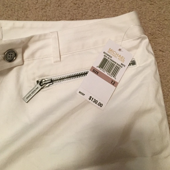 Size 12 Michael Kors white dress pants NWT - Picture 3 of 4