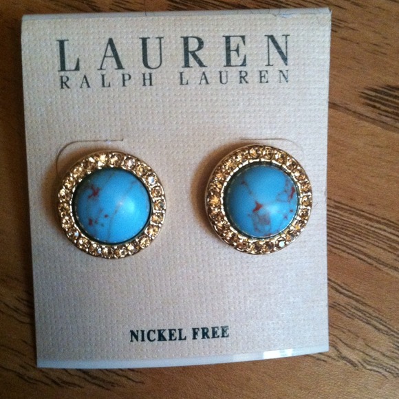 Ralph Lauren Jewelry - 💯SOLD💯 RALPH LAUREN STUDS NEVER WORN
