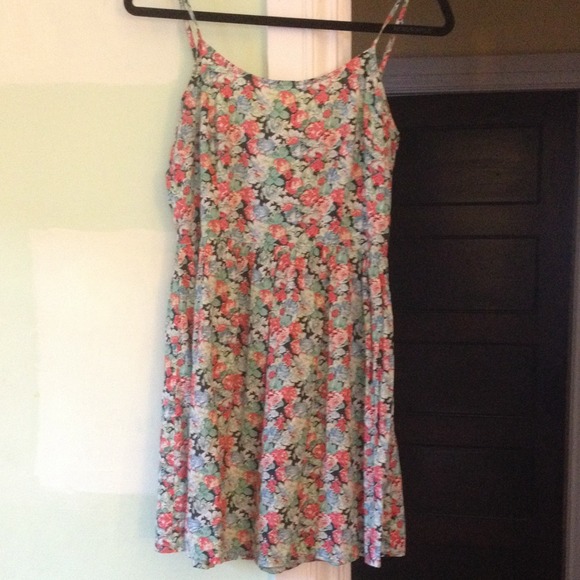 Floral baby doll dress