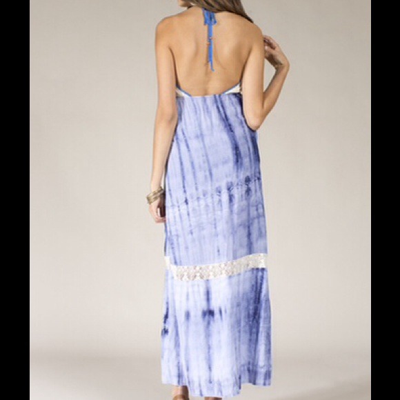 ❌SOLD OUT ❌Boho chic tie-dye maxi dress - Picture 2 of 4