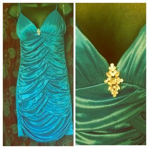 Beautiful baby blue dress for a night out