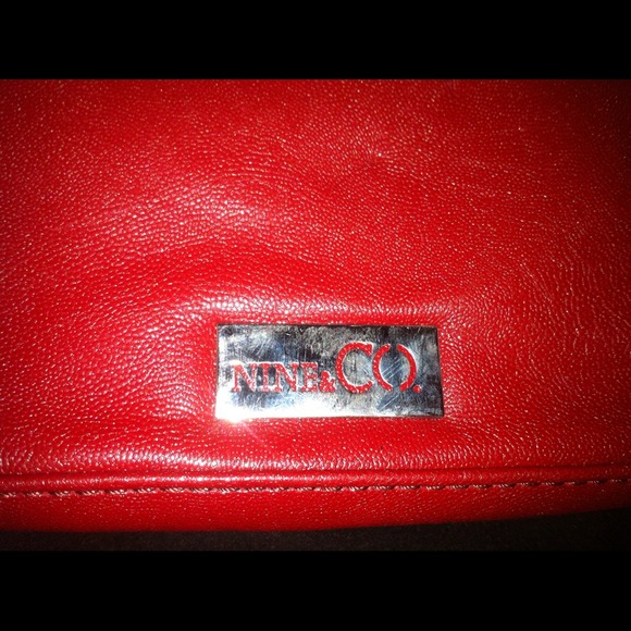 Red Nine & CO Wristlet with Ruffle Design - Picture 3 of 3